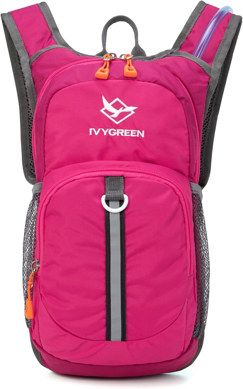 Ivygreen Kids Hydration Backpack, Hiking Backpack for Boys or Girls with 1.5L Water Bladder