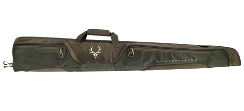 Evolution Outdoor Hill Country II Shotgun Case – 52 in., 1680D, Green, Hunting Gun Case, Fleece Lining, Accessory Pockets