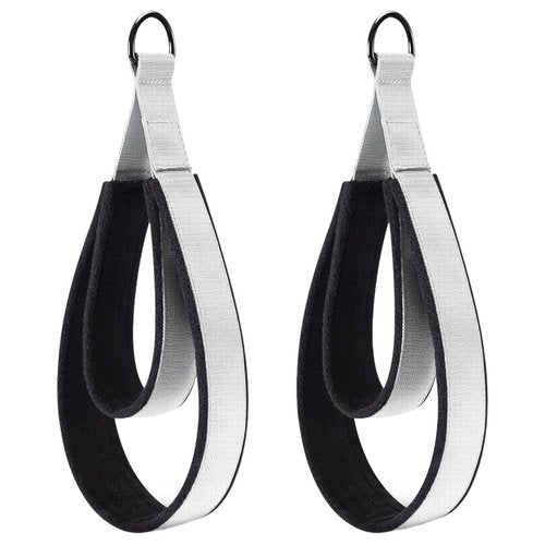 Aymzbd 2X Pilates Double Loop Straps D Rings Straps Handle Pilates Accessories Pilates Equipment Exercise for Improve Flexibility