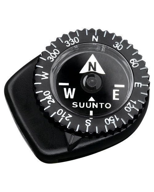 SUUNTO Clipper Compass, Micro Compass Attaches to Strap, Sleeve or Map Edge