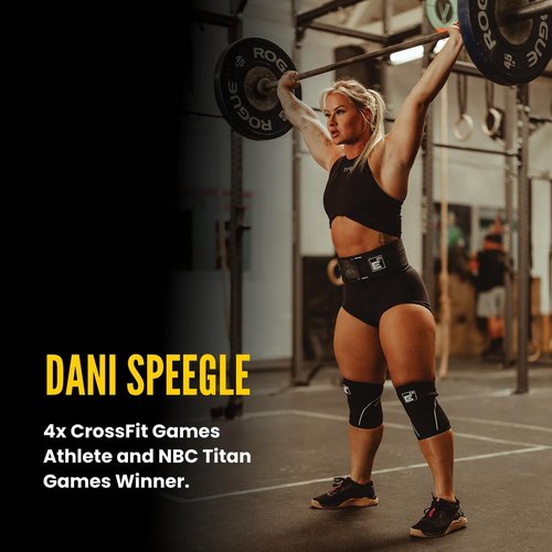 Self-Locking Weight Lifting Belt - Premium Weightlifting Belt for Serious Functional Fitness, Power Lifting, and Olympic Lifting Athletes - Training Belts for Men and Women (Medium, Black)