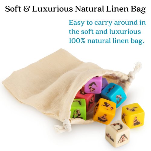 Asana Moon Yoga Dice ??One of The Unique Yoga Gifts for Women or Any Yoga Lover ??Yoga Accessories for Teachers and Yogis ??Yoga Gift Idea for Instructors