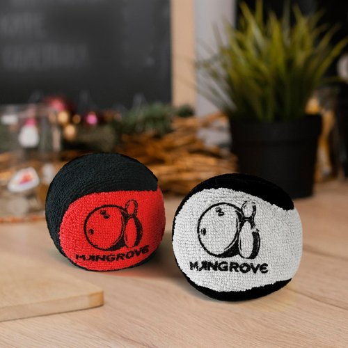 Mangrove Bowling Rosin Bag - Bowling Grip Sack for Hands, Durable Microfiber Rosin Bag, 2.5 Inch, 1-Pack, Black