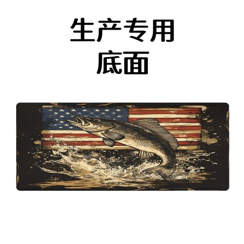 CNNINGYI Gym Bag for Women Men, Bass Fish Independence Day Flag Travel Duffle Tote Bag, Waterproof Sports Tote Bags, Large Overnight Weekender Bags for Yoga Dance