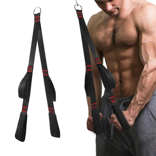 Fitness LAT and Lift Pulley System, Upgraded Weight Cable Pulley LAT Pull Down Machine Attachments Home Gym Training Equipment for Biceps Curl Triceps Forearm (Black-LLD)