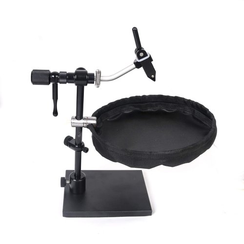 M MAXIMUMCATCH Maxcatch Fly Tying Waste Basket with Magnetic Quick Release- Fits Most Fly Tying Vises for Easy Cleanup