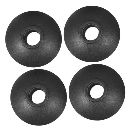 BIUDECO Outdoor Hiking Accessories 4 Pack Trekking Pole Rubber Tips for Enhanced Stability and Durability