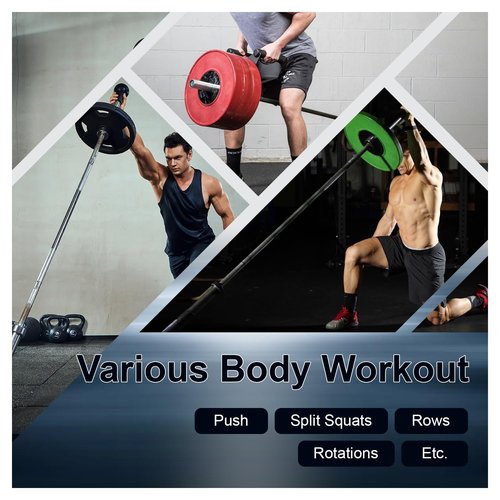Landmine Attachment for Barbell – Fits 2 Inch Olympic Bars Landmine with 360° Rotation, Natural Rubber Base Includes 1 couple Workout Wrist Wraps – for Press, Row, Squat, Rotation & Strength Training