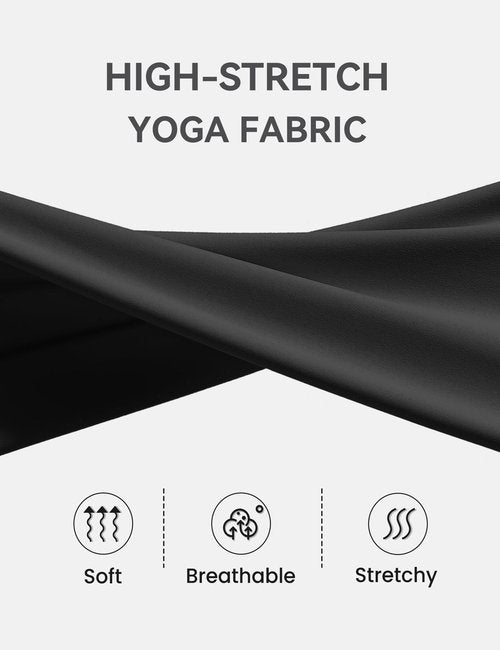 JOCMIC Girls Athletic Shorts Kids Dance High Waisted Yoga Short for Bike Gym Volleyball Running Black 11-12 Years