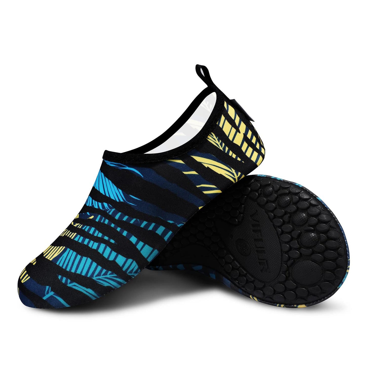 VIFUUR Water Sports Unisex Shoes Looming Blue/Yellow - 9-10 W US / 7.5-8.5 M US (40-41)