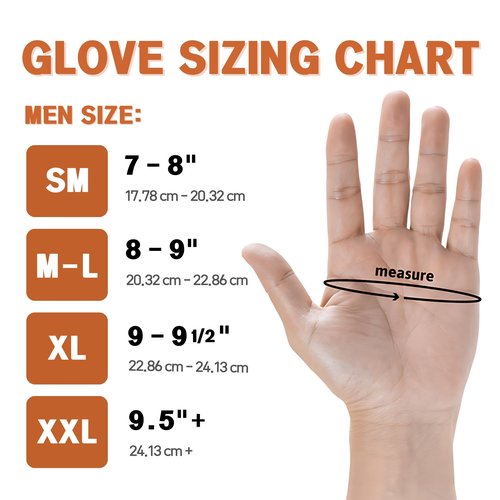 Copper Tech Men’s Golf Gloves - Joint Support for Golfers with Copper Compression - 100% AAA Synthetic Leather - Built for Comfort & Joint-Friendly - Golf Gloves Men Both Handed Golfers (2nd Gen)