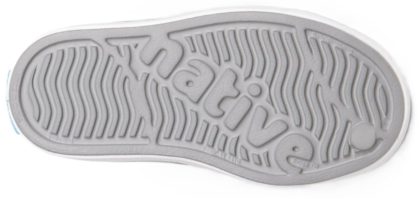 Native Shoes Unisex-Kids Jefferson Sneakers, Pigeon Grey/Shell White, 13 Little Kid