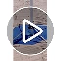 Rio Beach MyCanopy Personal Sun Shade Clip-On for Beach Chairs - Navy