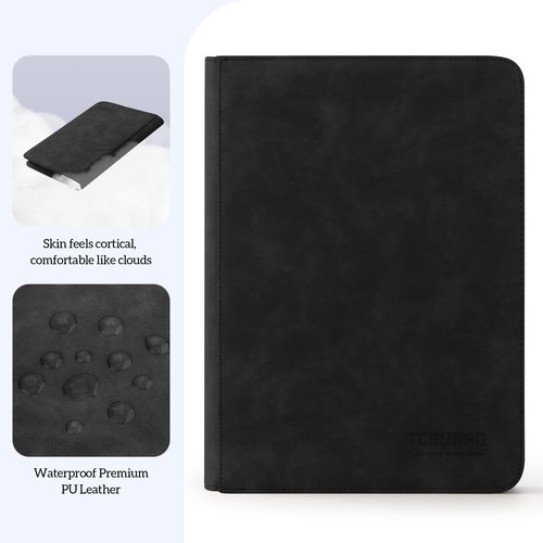 TCGUARD Trading Card Binder, 9 Side Loading Pocket Card Album Hold Up to 540 Cards, Zipper Binder for Cards Collection, TCG Card Holder for Game Card, Sports Card, Yugioh, MTG etc.
