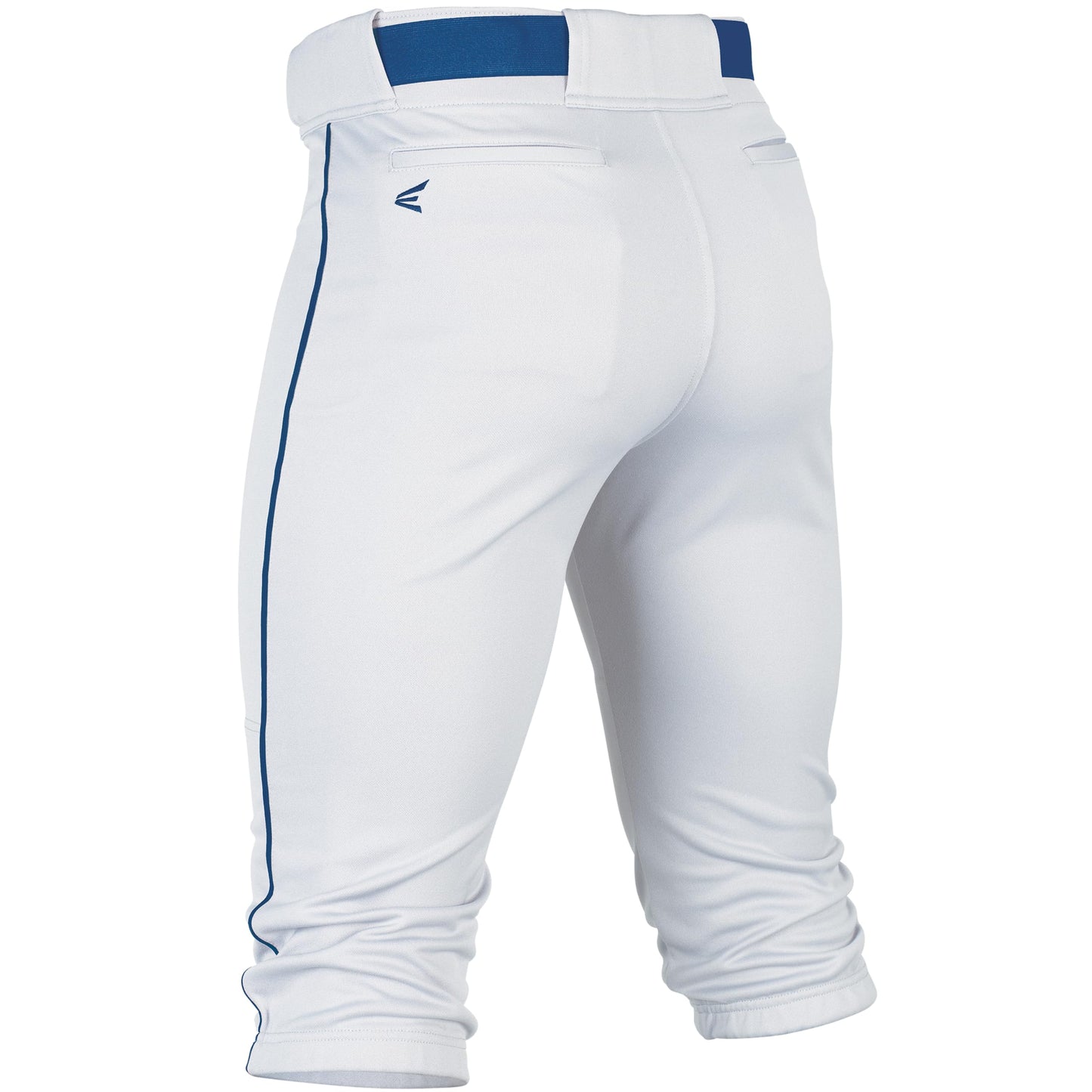 Easton | RIVAL+ Knicker Piped Baseball Pant | White/Navy | Youth | Medium