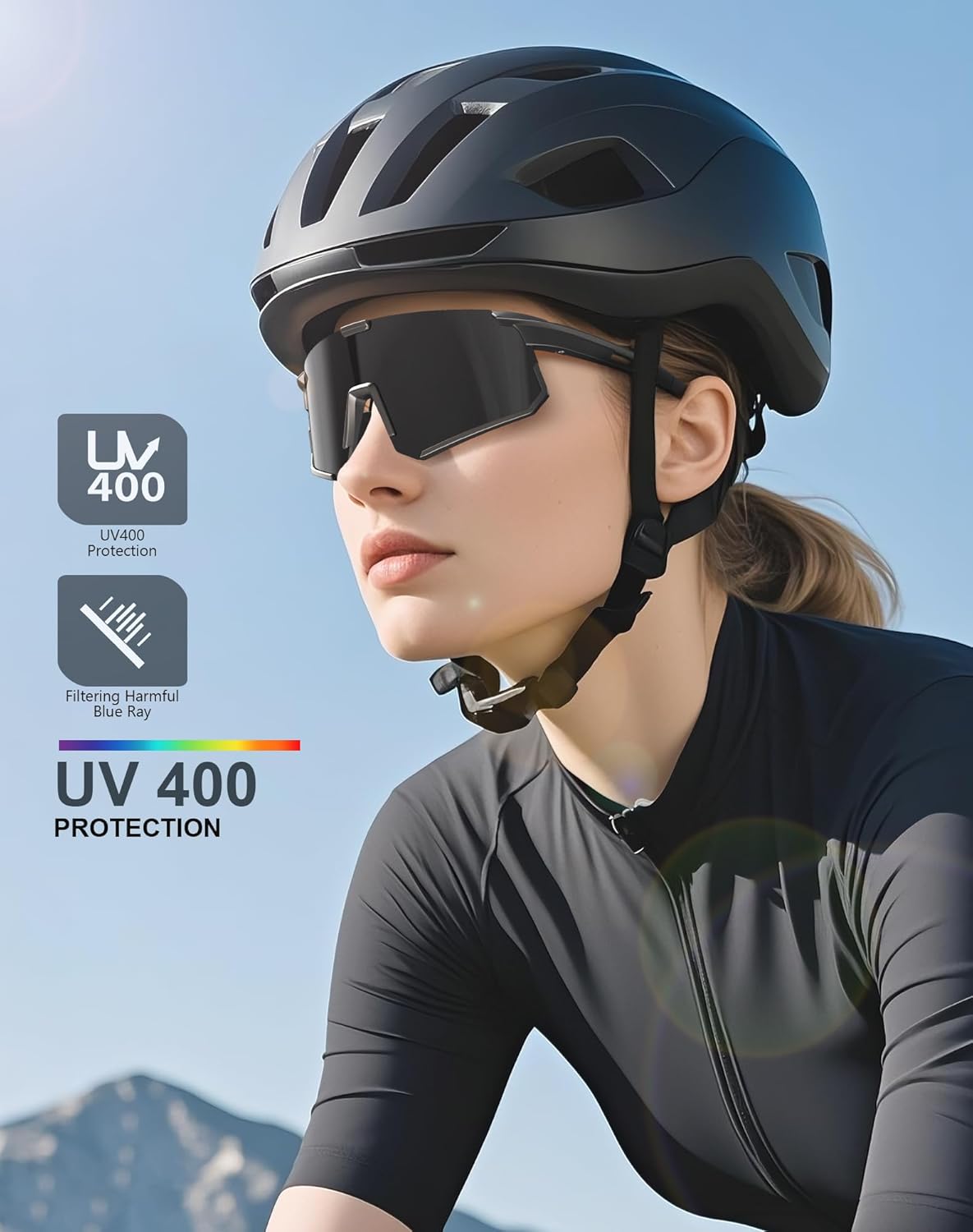 KALIYADI Polarized-Sunglasses Men Running-Sunglasses: Mens Polarized Sports Sunglasses Womens Cycling Driving Fishing