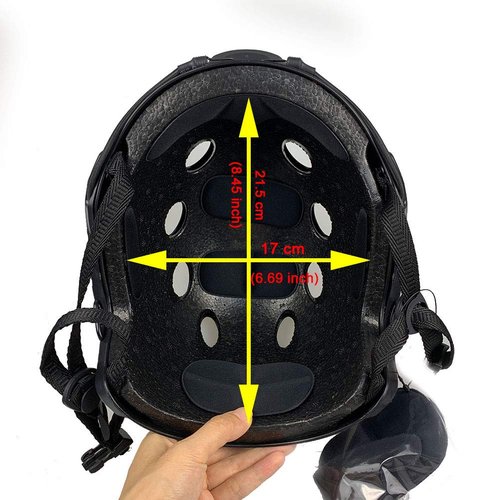 ATAIRSOFT PJ Type Tactical Paintball Airsoft Fast Helmet Green