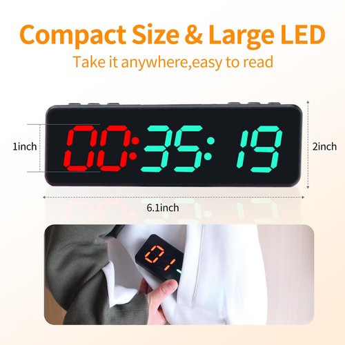 LUCKY TIME Electronic Scoreboard with Remote,Protable LED Digital Cornhole Score Keeper with Tripod,Score/Timer/Count Up/Countdown/Stopwatch/Gym Mode for Backyard lawns Table Game