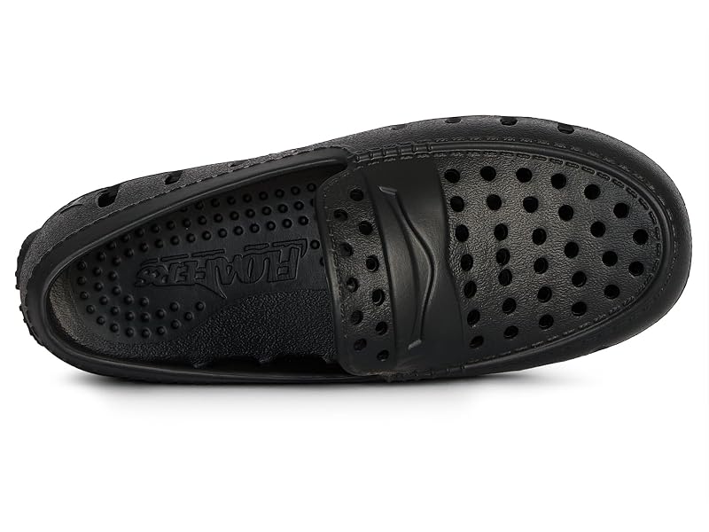 Floafers Prodigy Driver Kids Slip-On Water Shoes - Black/Asphalt (Big Kid)