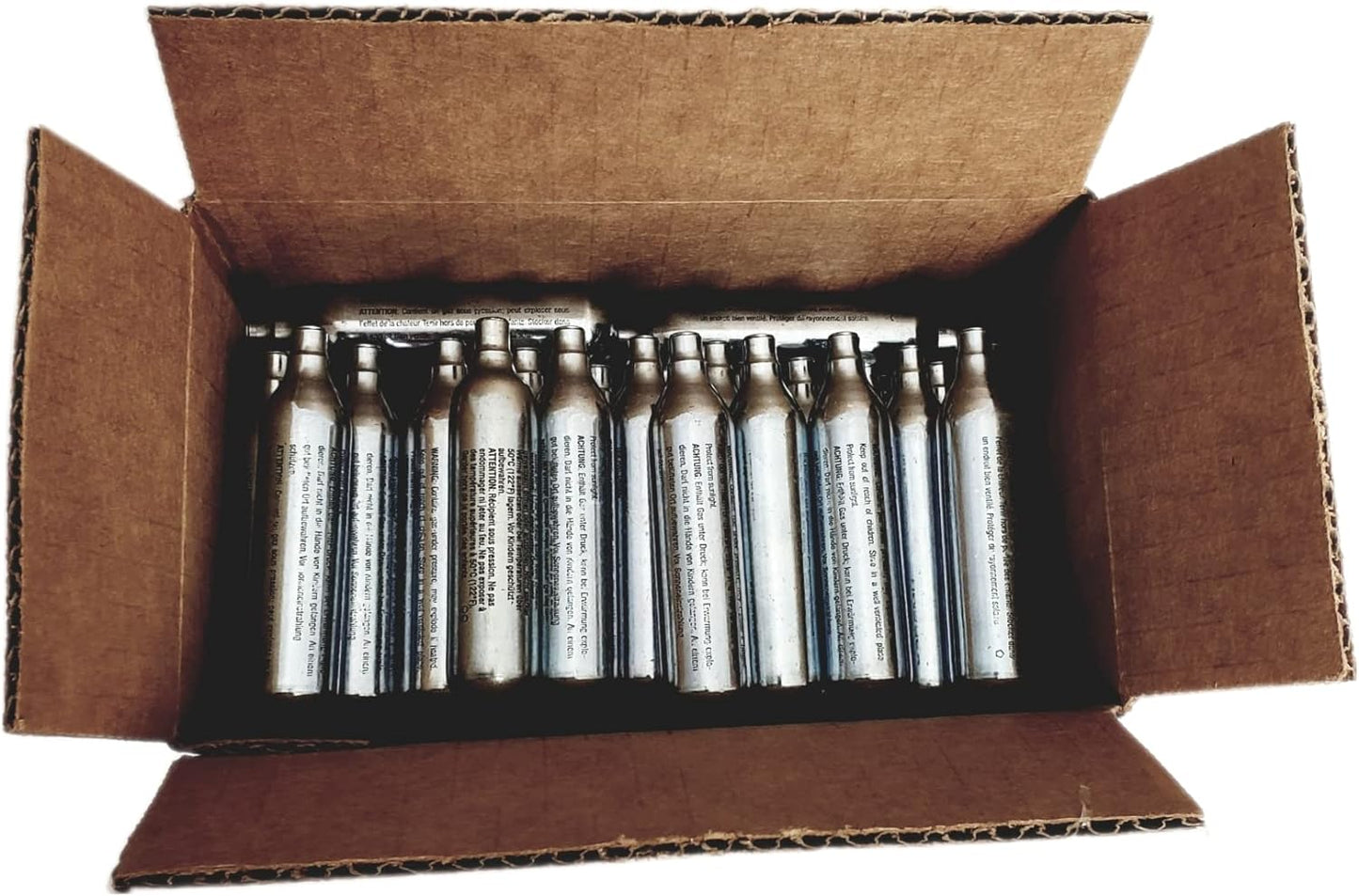 12 Gram CO2 Premium Cartridges for Paintball and Airsoft