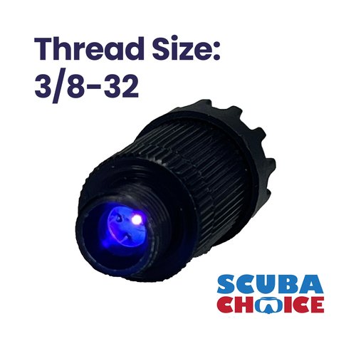 Safari Choice Compound Bow Optic LED Sight Light – Universal 3/8-32 Thread, Compact Design, Compatible with Apex, Cobra, PSE, Trophy Ridge & TRUGLO Sights - Enhances Visibility for Precision Archery