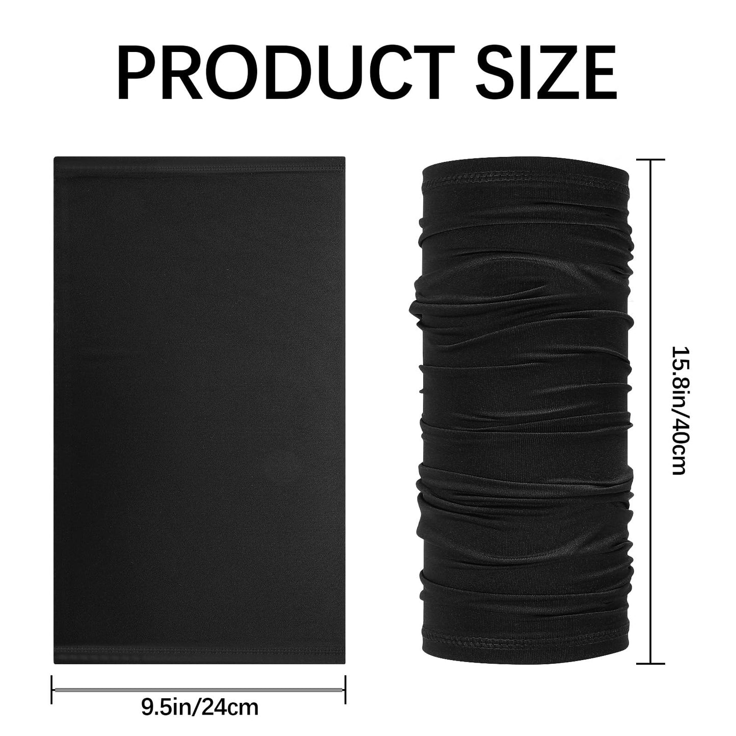 Anpuimult 12 Pack neck gaiters for men women,Summer UV Protection Cooling neck gaiters for Skiing Fishing Hiking Cycling Mountaineering