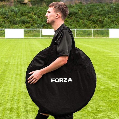 FORZA Portable Lacrosse Crease - 3m & 6m | Men's & Women's Regulation Size | Official Size Portable Crease for Lacrosse | Carry Bag Included