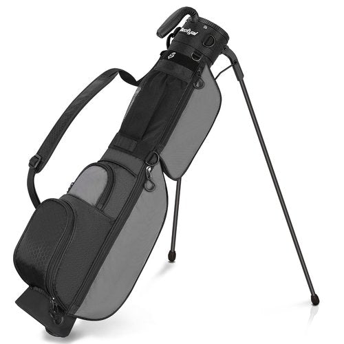 Beutyal Small Golf Bag, Lightweight Golf Stand Bag Portable Par 3 Golf Bag Pitch and Putt Golf Club Carry Bag for The Driving Range, Executive Courses with Shoulder Strap for Men Women