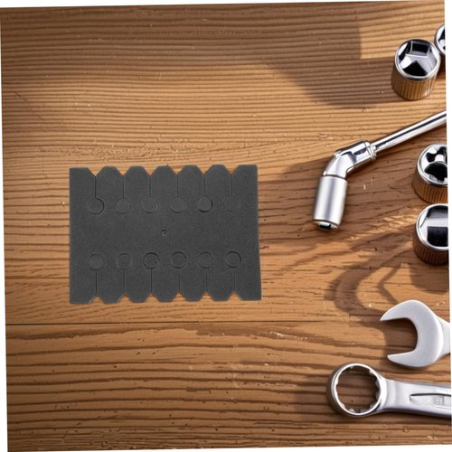 UPKOCH Outdoor Hunting Arrow Rack Separator 6pcs Black Foam Bow Arrow Sponge Pad Organizer