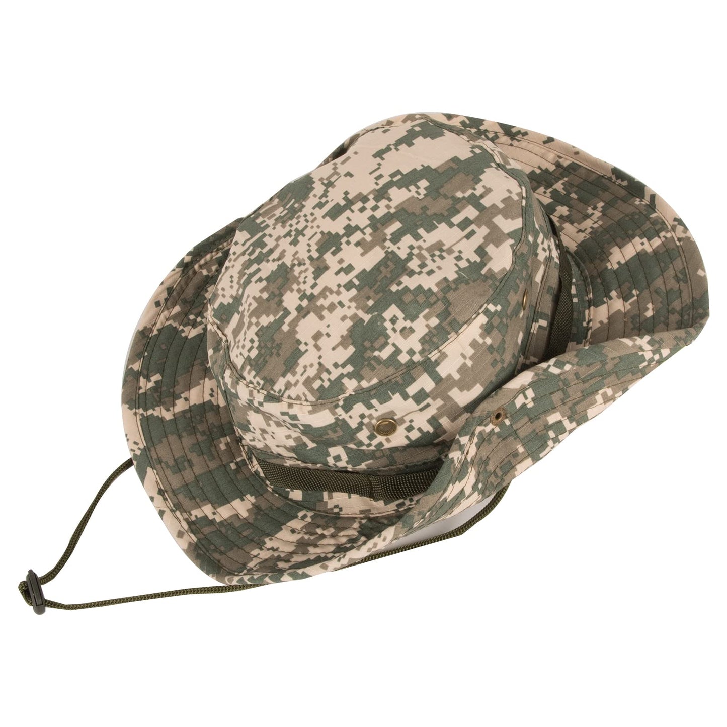 Sun Hats for Men Women Bucket Hat UPF 50+ Boonie Hat Foldable UV Protection Hiking Beach Fishing Summer Safari(2pack-Army Green+Green-1)