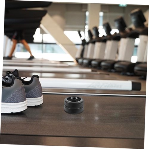 BCOATH 4pcs Replacement Wheels for Gym Equipment Wear-resistant System Wheels for Treadmills and Smooth Maneuverability Fitness Accessory