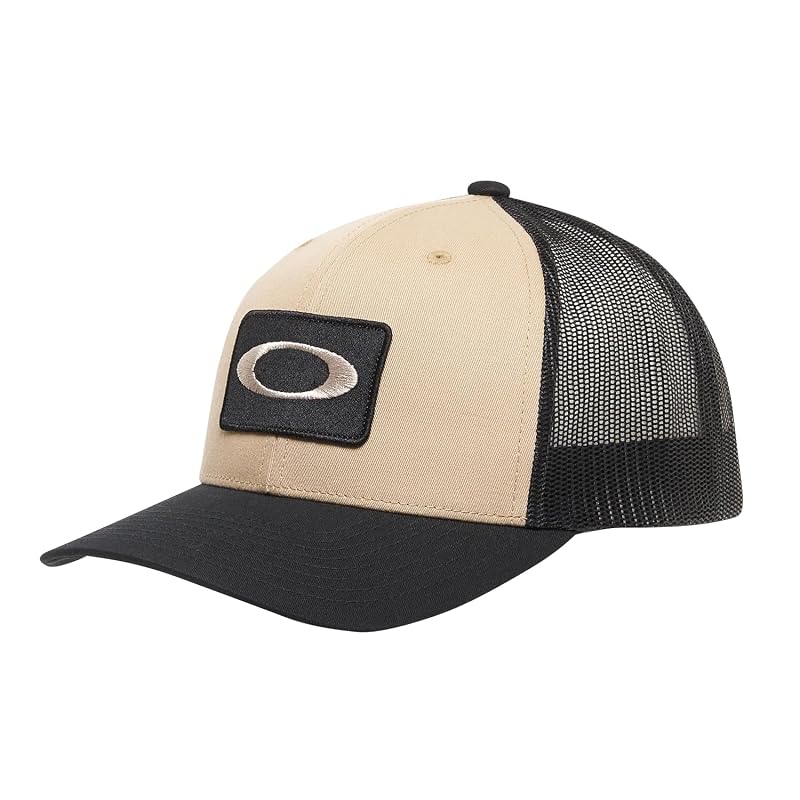 Oakley Original Trucker Hat Pebble - 6-Panel Mesh Back Adjustable Snapback