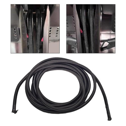 Aosekaa Rowing Machine Elastic Rope Rowing Machine Pull Belt Multipurpose Rower Accessories Rubber Elastic Cord Replacement for Gym