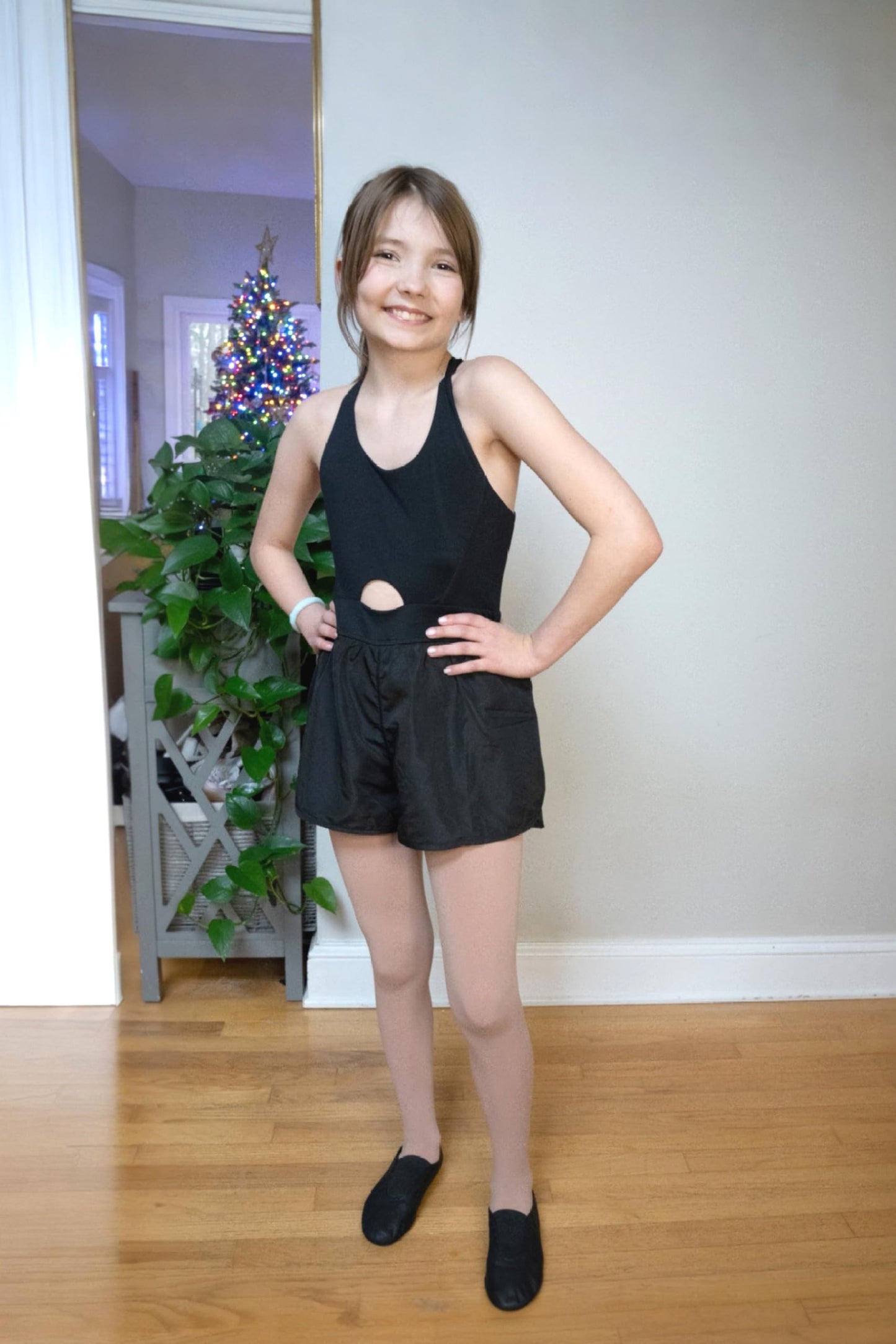 Stelle Girls Women Stirrup Ballet Tights Dance Kids Adult,Tan,8-10Years