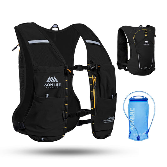 AONIJIE Running Hydration Vest for Women Men 8L Hydration Backpack Hiking