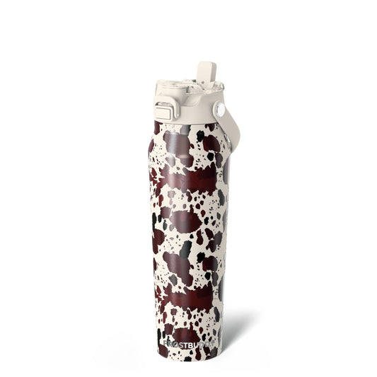 Frost Buddy 32oz Insulated Water Bottle - Straw & Chug Lid - Leak-Proof