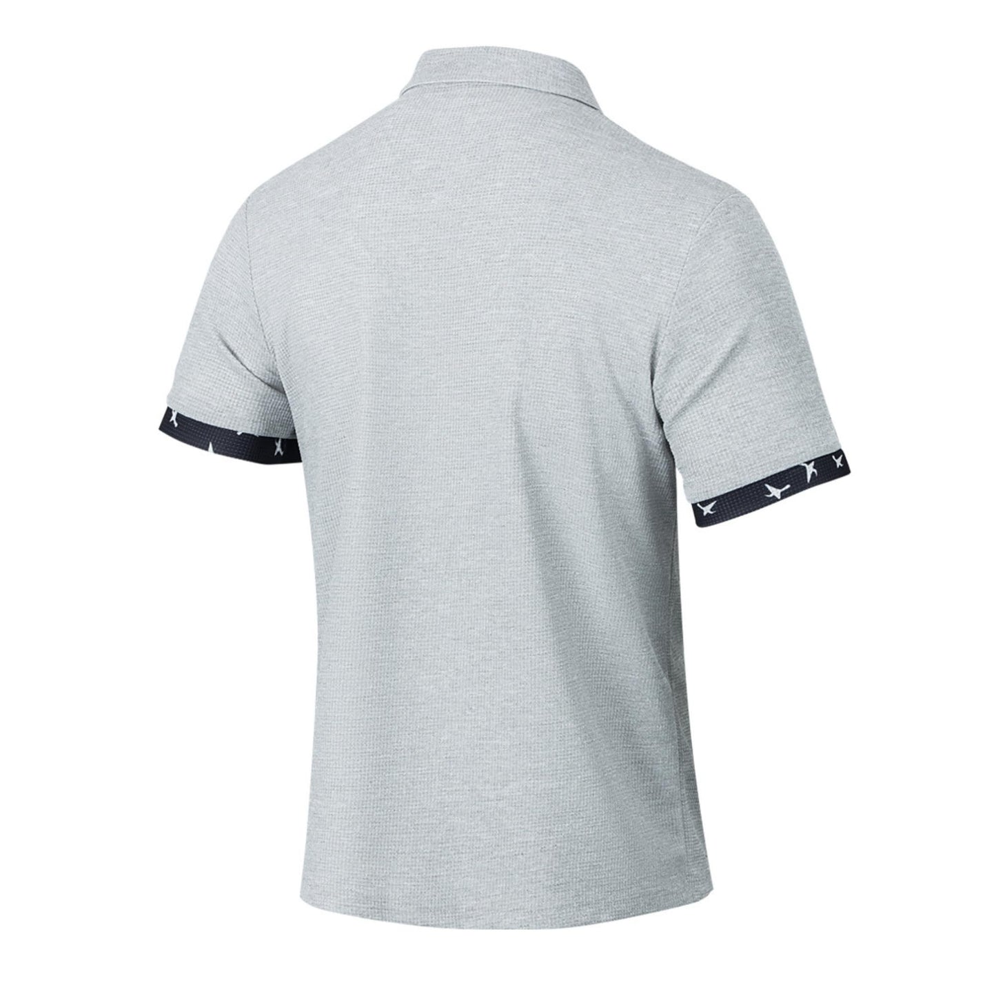 Short Sleeve Button Down Shirts for Men Summer Waffle Tops Textured Golf Shirts Casual Hawaiian Beach Vacation Shirts with Pocket Grey XXL