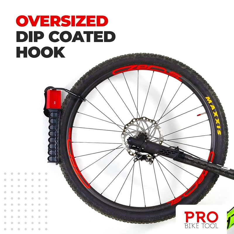 Pro Bike Tool Swivel Wall Mount Bike Rack - Vertical Storage (Pack of 1)