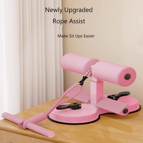 Ab Training Auxiliary Device-Multi-functional Adjustable Ab Trainer 3-Level Sit-Up Assistant with Dual Suction Cups, Ergonomic Low-Impact Core Strengthener for Home/Gym (#2)