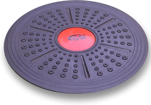 GSI Plastic Balance Board (41CM) Wobble Trainer for Core, Rehab & Stability | Non-Slip Plastic Design | 100 kg Capacity | Full 360° Rotation for Home, Gym, Office Workouts | Balance Discfor Adults & Kids