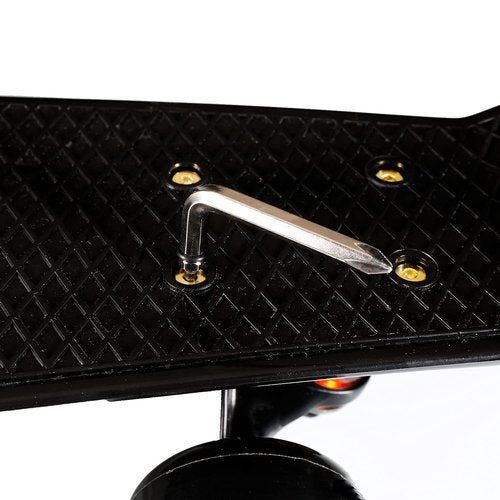 Vanpro skateboard tools skate tool all in oneUsed for installation and maintenance of various skateboards and roller skates，etc.(Snow Black, Pack of 1)