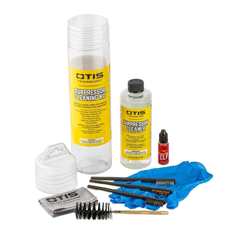 Otis Suppressor Cleaning Kit - Complete Carbon Debris Removal System