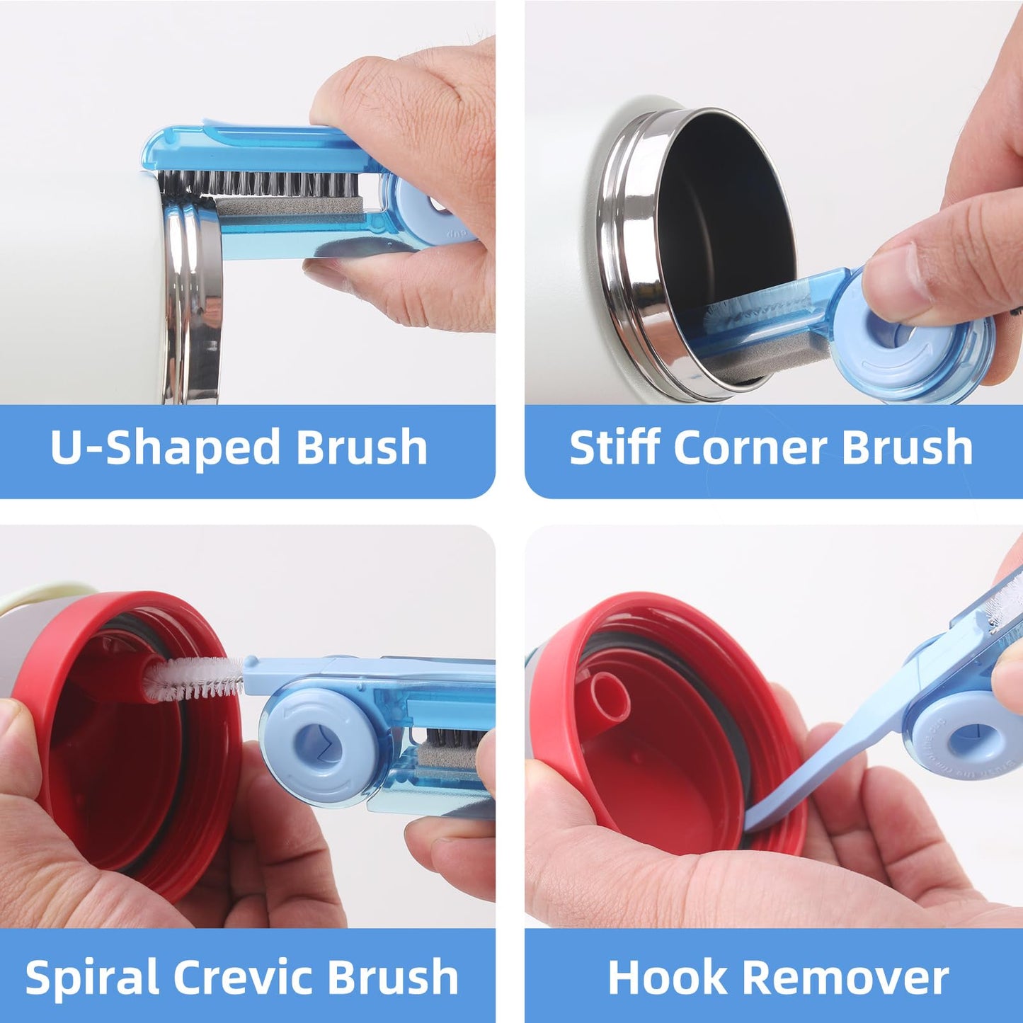 Water Bottle Cleaner Kit for Owala 24/32/40oz,3 Pack