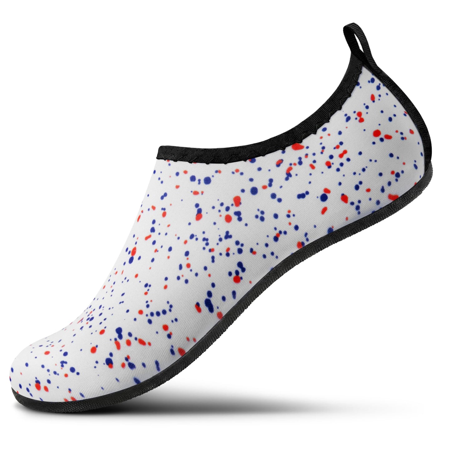 SEEKWAY Water Shoes Women Men Adult Quick-Dry Aqua Socks Barefoot Non Slip for Beach Swim River Pool Lake surf Black Size SK002