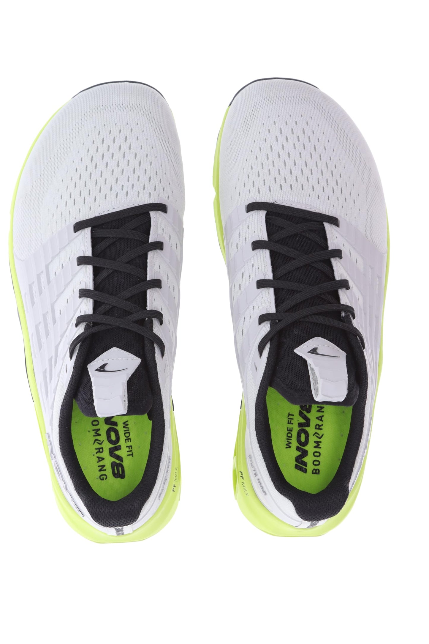 inov-8 Men's F-Lite Max Sneaker, Light Grey/Lime/Black, 11