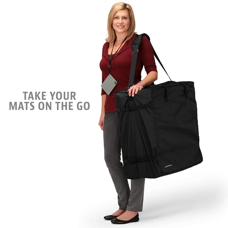 Travel Bag for Interlocking EVA Foam Tiles – Holds Up to 120 Sq Ft 3/8” or 100 Sq Ft 1/2”