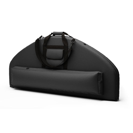 Gespann Soft Bow Case Padded Archery Bag Compound Bow Cases with Arrow Pocket (Black, S)