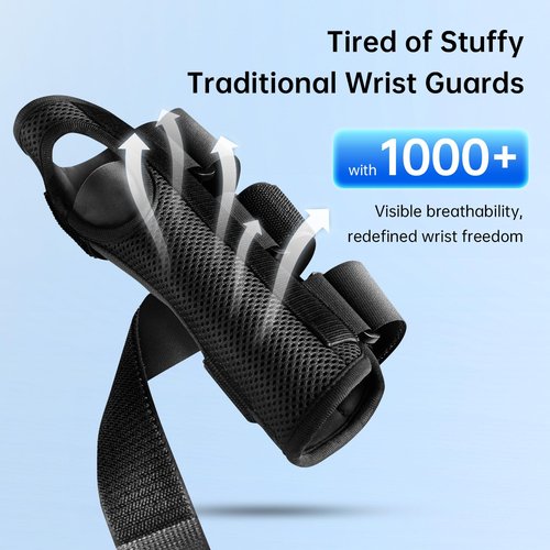 ZEAZEN Carpal Tunnel Wrist Brace - Adjustable Night Support with Splint for Tendonitis, Arthritis, Sprains & Wrist Pain Relief - One Size Fits All, Men & Women (Right Hand, One Size)