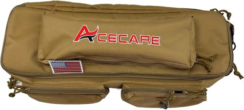 Acecare PCP Air Tank Carry Bag with Pouches Large Size Zipper Backpack for 6.8L/9L/12L Paintball Tank