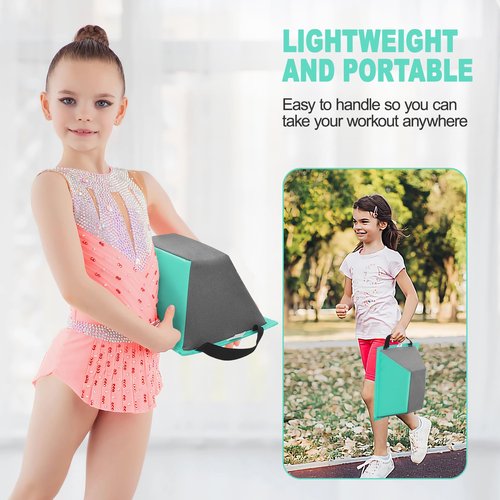 FINCOME Cheer Flyer Stand Stunt Stand, Flyer Stand Cheer for Promotion and Development of Flexibility, Core Strength and Conditioning in Children and Adults